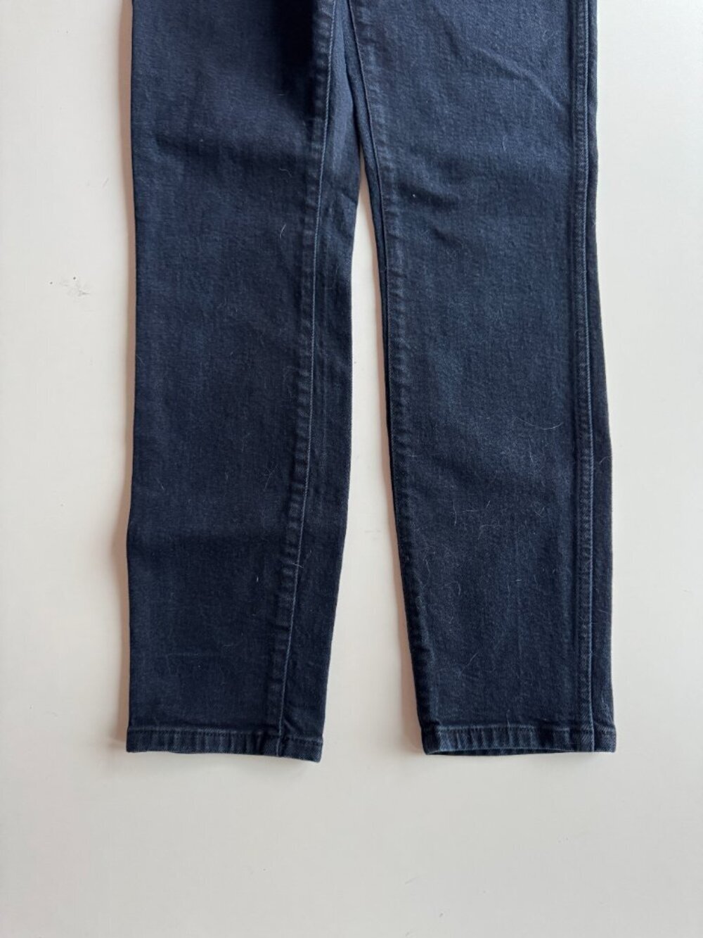 ANINE BING Jagger OD Black Dark Blue High Rise Skinny Ankle Jeans, Size 28 - Picture 8 of 14